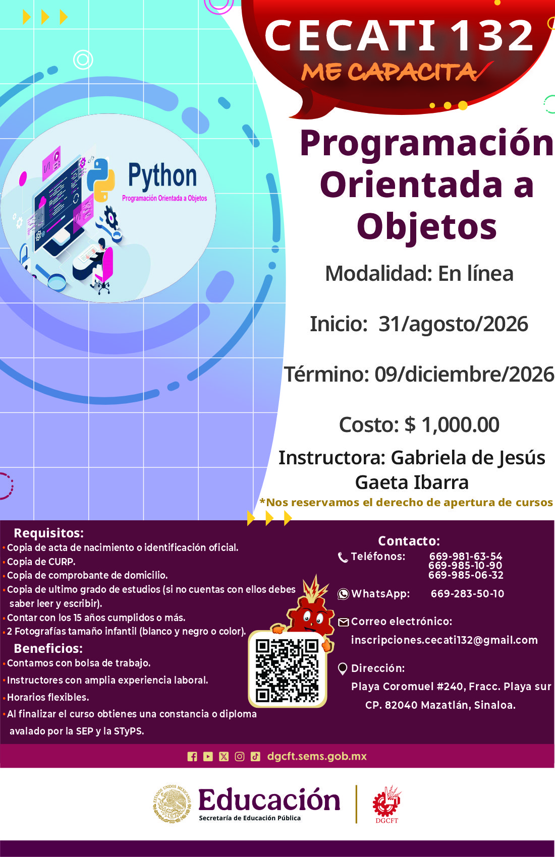Programación Orientada a Objetos